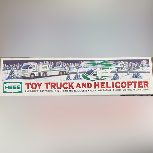 NEW 2006 Hess Toy Truck and Helicopter Collectible in Original Box - Picture 2 of 6